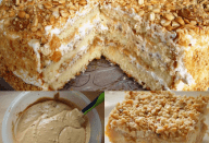 TORTA CREMOSA COM FAROFA CROCANTE, CREMOSÍSSIMA POR DENTRO! A MAIOR DELÍCIA QUE EU JÁ COMI NA VIDA!!!