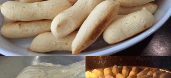 BISCOITO DE POLVILHO DE 2 MINUTOS FEITO NO LIQUIDIFICADOR! SEM SUJEIRA, SEM FRITURA, RÁPIDO E DELICIOSO!