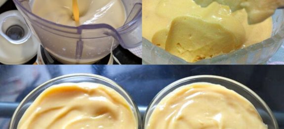 ESSA SOBREMESA VOCÊ COLOCA 3 INGREDIENTES E BATE NO LIQUIDIFICADOR POR 3 MINUTOS E PRONTO, NÃO SEI COMO VIVI TANTO TEMPO SEM ESSA RECEITA! TO VICIADA!