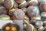 SONHOS CREMOSOS DE LIQUIDIFICADOR, MAIS GOSTOSO DO QUE DE PADARIA! EU AMO ESSA RECEITA!!!