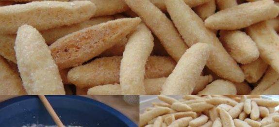 TODO DIA EU FAÇO PRO LANCHE ESSES PALITINHOS QUE DESMANCHAM NA BOCA, NÃO SOBRA 1 PRA CONTAR HISTÓRIA! ESTAMOS TODOS VICIADOS!