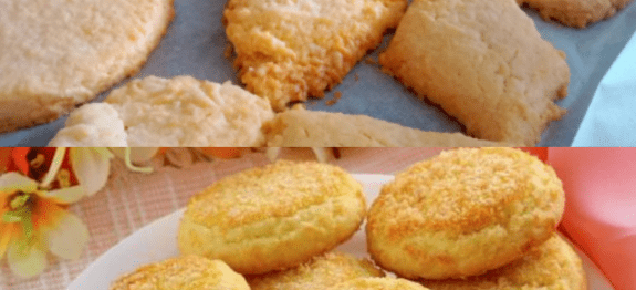 BISCOITOS DE COCO PERFEITOS! COM INGREDIENTES QUE VOCÊ TEM EM CASA, FICAM EXTREMAMENTE DELICIOSOS!