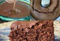 BOLO DE CHOCOLATE DE ÁGUA… FOFINHO, SUPER SABOROSO E FÁCIL DE FAZER! EU AMO!