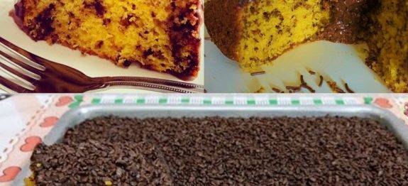 BOLO FORMIGUEIRO DE CENOURA, O MAIS GOSTOSO DE TODOS!!!