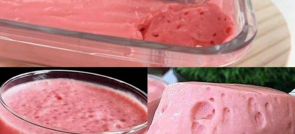 IOGURTE CASEIRO DE MORANGO,É SUPER IGUAL AO QUE COMPRAMOS NO SUPERMERCADO