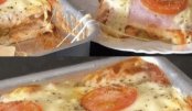 LANCHE DE FORNO SUPER FACINHO, RÁPIDO E DELICIOSO!!! EU FAÇO SEMPRE, É UMA DELíCIA!!!