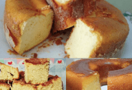 BOLO DE POLVILHO COM 3 INGREDIENTES EXTREMAMENTE SABOROSO E FACINHO DE FAZER!