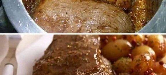 Carne ao Vinho na Panela de Pressão