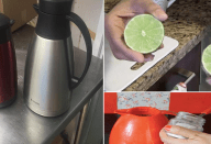 O JEITO CERTO DE LIMPAR E ELIMINAR O CHEIRO DA GARRAFA TÉRMICA USADA, FICA SEMPRE NOVA