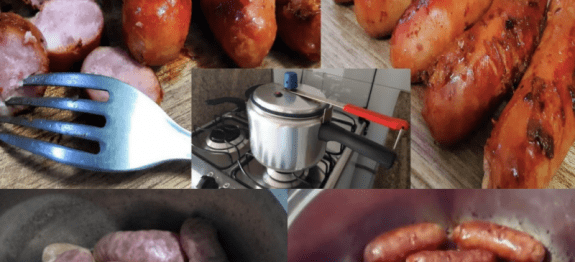 A MELHOR LINGUIÇA DO MUNDO É FEITA NA PANELA DE PRESSÃO !