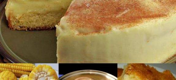 BOLO DE CURAU DA MARLENE – SÓ JUNTAR TUDO, BATER NO LIQUIDIFICADOR E LEVAR PARA ASSAR . DIFÍCIL É NÃO COMER TUDO DE UMA VEZ!