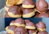 CAROLINAS DE PADARIA RECHEADAS COM CREME E DOCE DE LEITE FÁCIL RÁPIDA E SABOROSA!