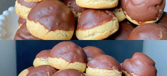 CAROLINAS DE PADARIA RECHEADAS COM CREME E DOCE DE LEITE FÁCIL RÁPIDA E SABOROSA!