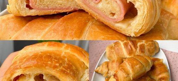 PÃO CROISSANT DE UM JEITO FÁCIL E SIMPLES – AGORA VOCÊ PODE FAZER NA SUA CASA ESSE PÃO TÃO DELICIOSO!