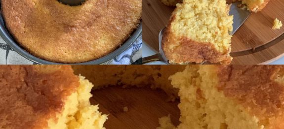 BOLO DE MILHO COM COCO SUPER MOLHADINHO E CREMOSO,UM SHOW DE SABOR! INCRÍVEL!