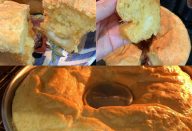 Igual a esse você nunca fez,Bolo pão de queijo mais fácil do mundo…Super macio!!