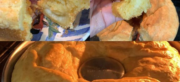 Igual a esse você nunca fez,Bolo pão de queijo mais fácil do mundo…Super macio!!