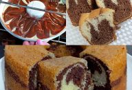 O melhor a mais fofinho bolo mesclado que você já comeu,delicioso e fácil!!!