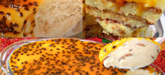 PRONTA EM 5 MINUTOS,A MELHOR SOBREMESA DE NATAL..PAVÊ DE MARACUJÁ!!