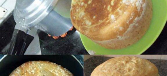 PÃO LEVÍSSIMO DE PANELA DE PRESSÃO ,EU FAÇO SEMPRE! É O PÃO MAIS FÁCIL, RÁPIDO E DELICIOSO DO MUNDO!