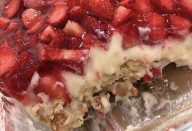 TODA FESTA DE NATAL E ANO NOVO EU FAÇO ASSIM, SOBREMESA FÁCIL DE MORANGO COM GELÉIA DE MORANGO!!