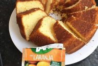 Bolo simples de Laranja mas muito fofinho e gostoso
