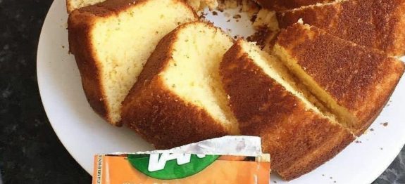 Bolo simples de Laranja mas muito fofinho e gostoso