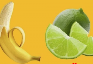 Banana e limão, para cansaço crônico, anemia, aumentar as defesas e eliminar o estresse