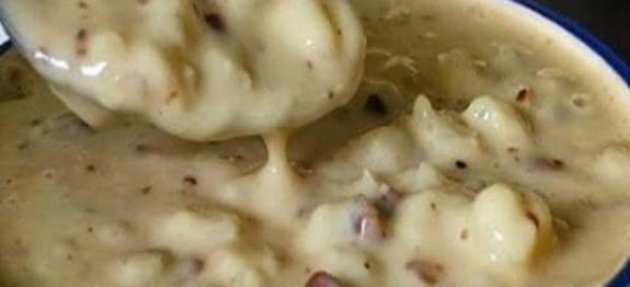 Canjica com Amendoim