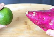 O suco de batata-doce com limão é perfeito para quem tem níveis altos de açúcar no sangue e gordura no fígado