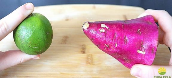 O suco de batata-doce com limão é perfeito para quem tem níveis altos de açúcar no sangue e gordura no fígado