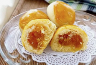 BOLINHAS DOURADAS DE 5 MINUTOS, A MASSA DERRETE NA BOCA E O RECHEIO É ESPETACULAR!
