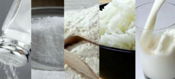 Os 5 venenos brancos que você deve parar de consumir imediatamente.