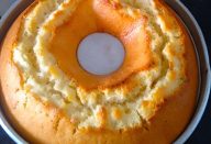 Bolo de tapioca assado