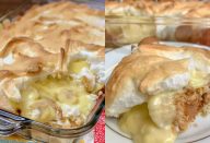 TORTÊ NATALINO DE 5 MINUTOS, EU LEVO TODO ANO PRA CEIA, A MISTURA DE TORTA COM PAVÊ QUE TODO MUNDO FICA ENLOUQUECIDO QUANDO COME, NA PRIMEIRA COLHERADA JÁ COMEÇAMOS ELOGIOS !
