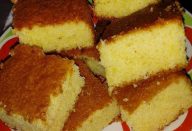 Bolo de fubá feito sem leite muito, fofinho e saboroso com certeza, todos irão amar