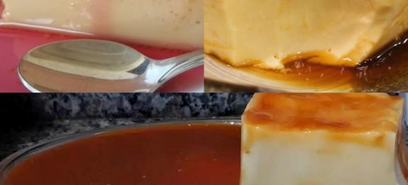 Pudim de maisena de geladeira, não vai ao forno uma sobremesa rápida para o ano novo