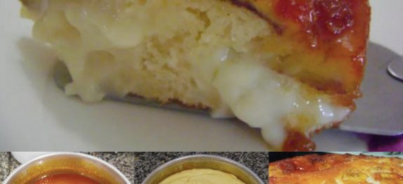 Banana-Crock é o bolo de banana com casquinha por cima e um creminho DIVINO por dentro…Ver mais