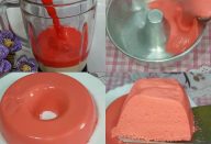 Pudim de Geladeira de Morango, faço em pouco minutos e não vai ao forno…Ver mais
