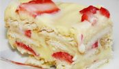 Aprenda a fazer Torta de morango sem forno divina, que vai deixar seu verão ainda mais delicioso