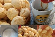 Bolinho de Leite Fervido, direto do caderno de receitas da vó, super famoso lá no interior onde eu morava