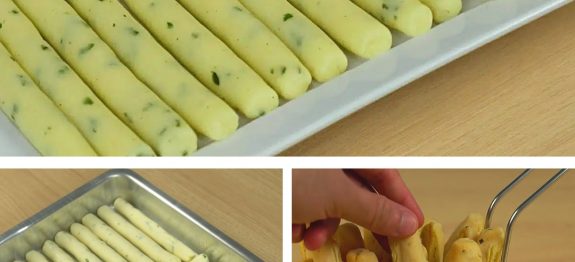 Bolinho de batata assado delicioso e fácil de preparar para servir no lanche ou almoço e jantar…Ver mais