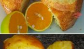 Bolo de laranja com a CASCA, toque cítrico diferente de tudo que já comi…Ver mais