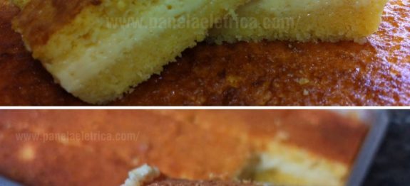 Bolo de milho com queijo, fica cremoso igual pamonha perfeito…Ver mais