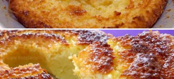 Bolo de queijadinha cremosa, tão cremosa que derrete na boca…Ver mais