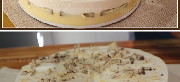 Cassata simples e prática feita com chocolate Bis branco uma delícia…Ver mais