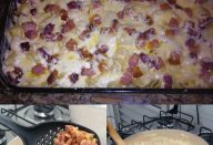 Macarrão com queijo e bacon, prático e será sucesso garantido…Ver mais