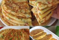 Panqueca de verdura mista, que delícia, nunca tinha provado fazer assim, as crianças adoram