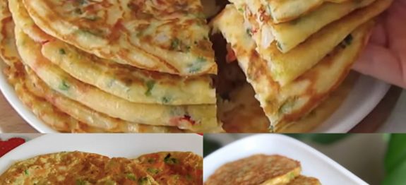 Panqueca de verdura mista, que delícia, nunca tinha provado fazer assim, as crianças adoram