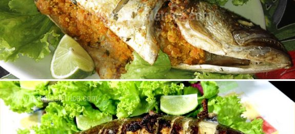 Peixe assado com farofa dentro, uma delícia que eu amo fazer aos sábados…Ver mais
